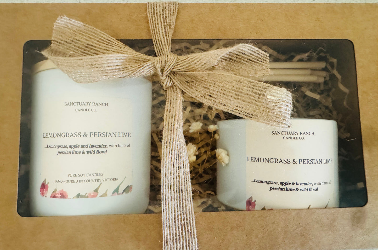 Gift Box Candle/Reed Diffuser Combo